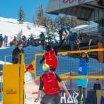 Action bei CEV Snow Volleyball EM 2018 Wagrain
