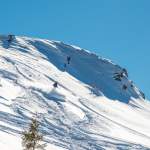 Grießenkar-Wagrain - Snowboarder im Tiefschnee